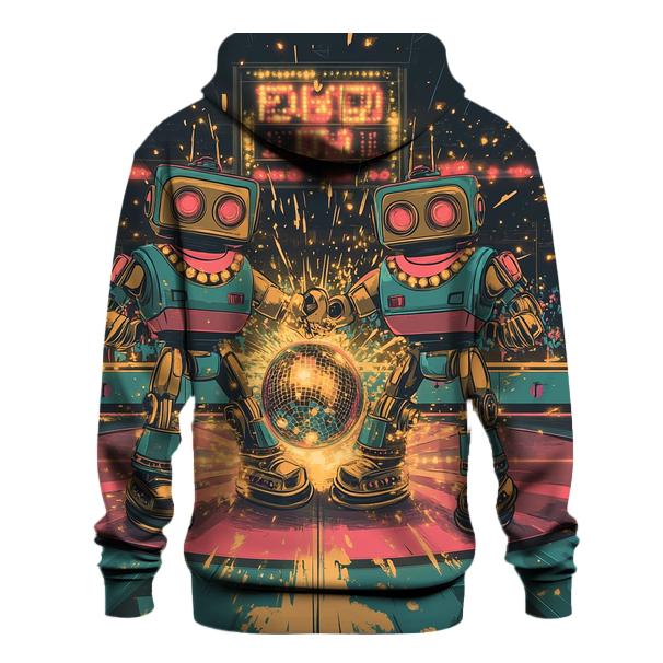 Robot Roller Rink Rumble heavyweight hoodies