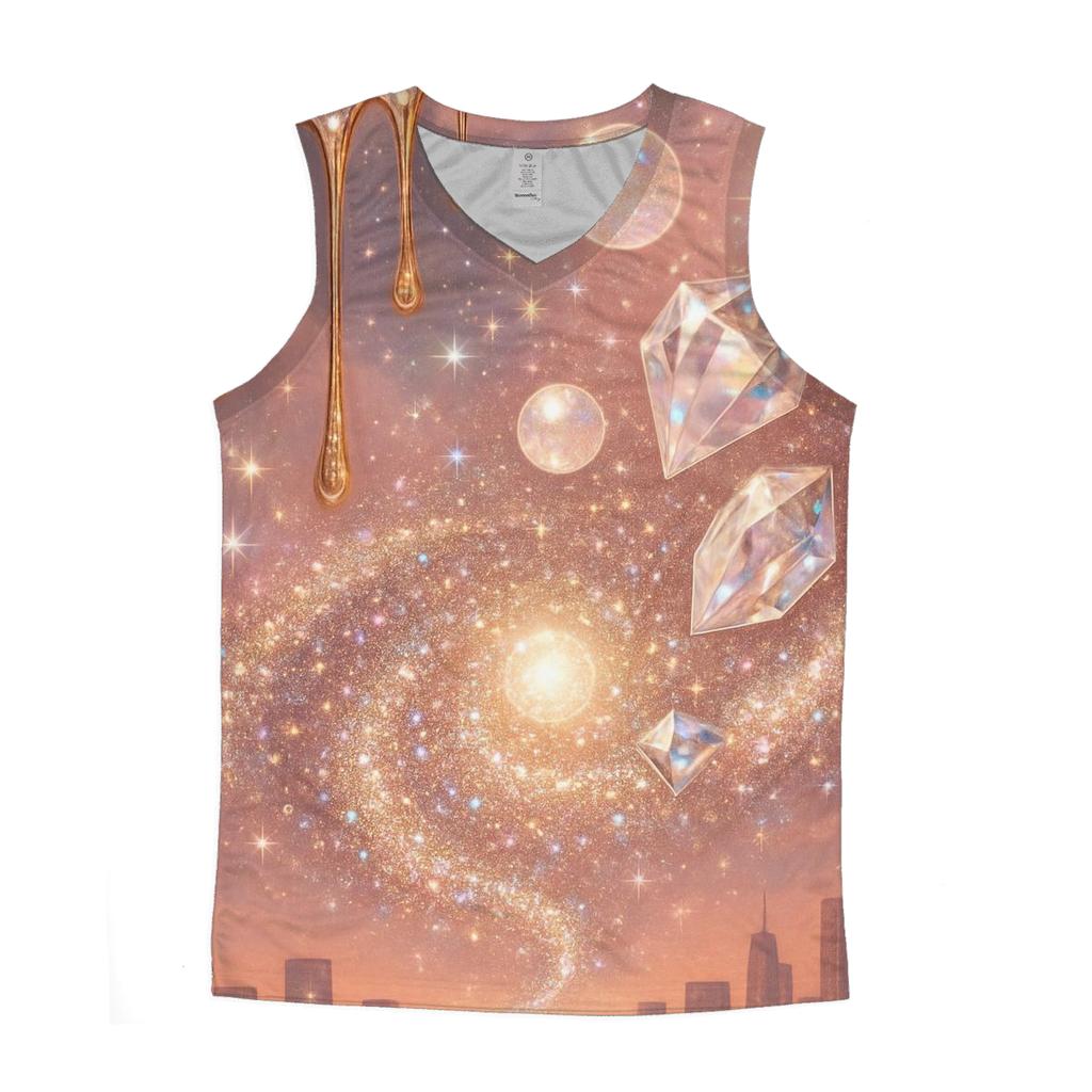 Gilded Galaxy custom tank tops