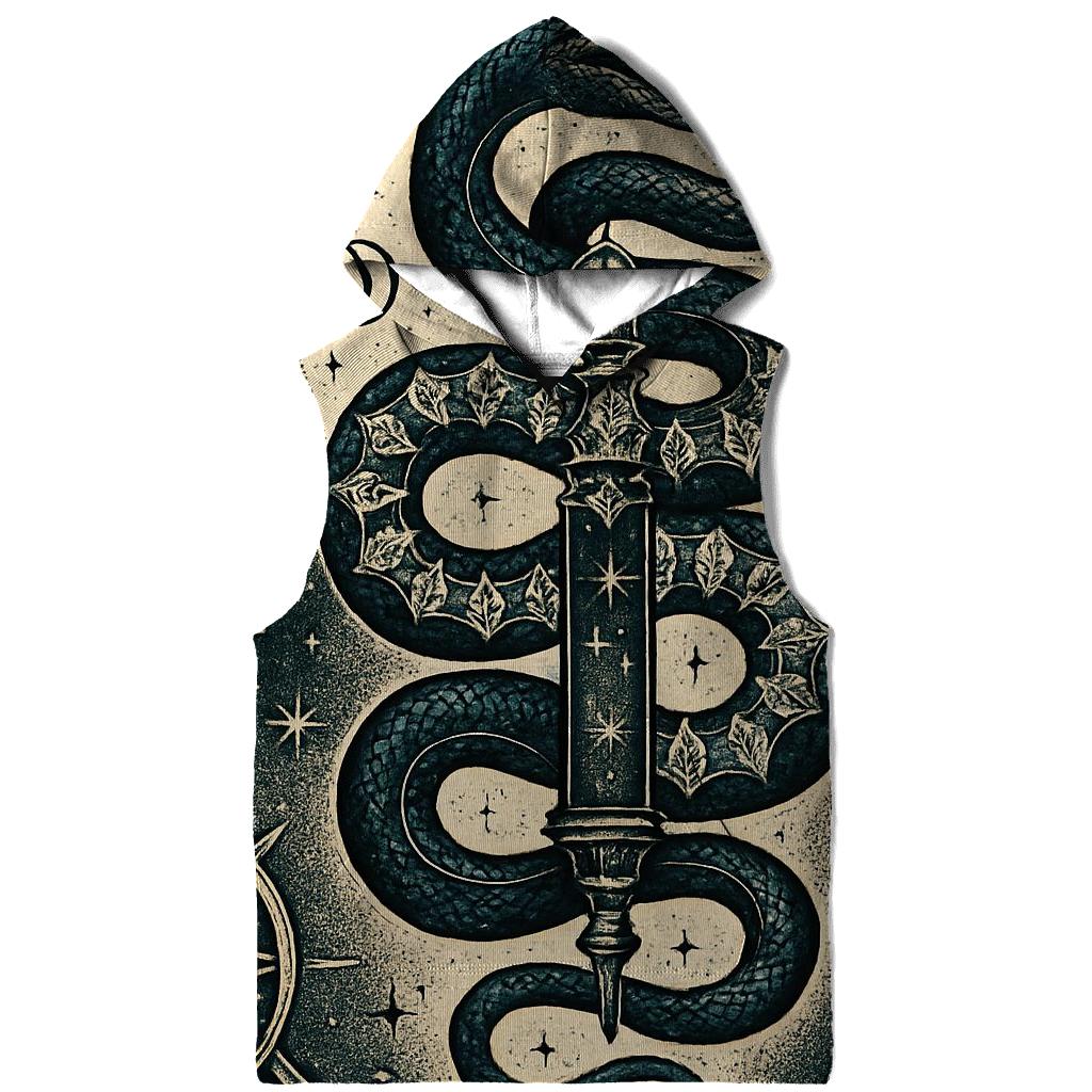 Celestial Ouroboros Conduit printed hoodies