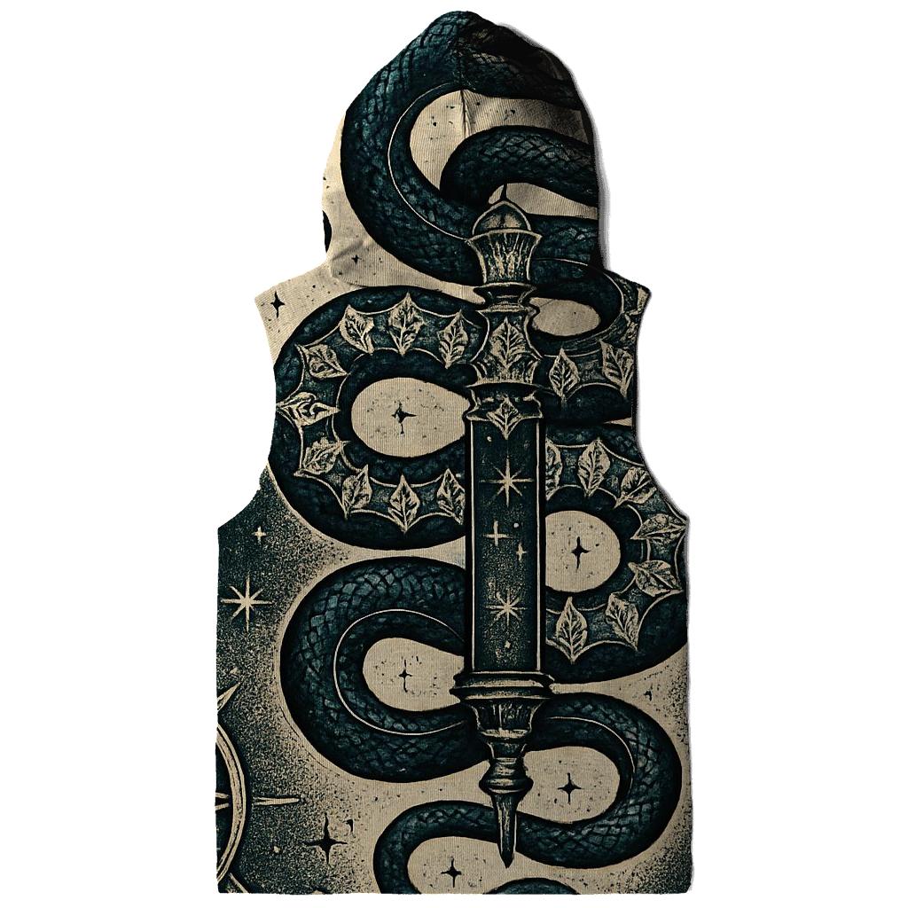 Celestial Ouroboros Conduit printed hoodies