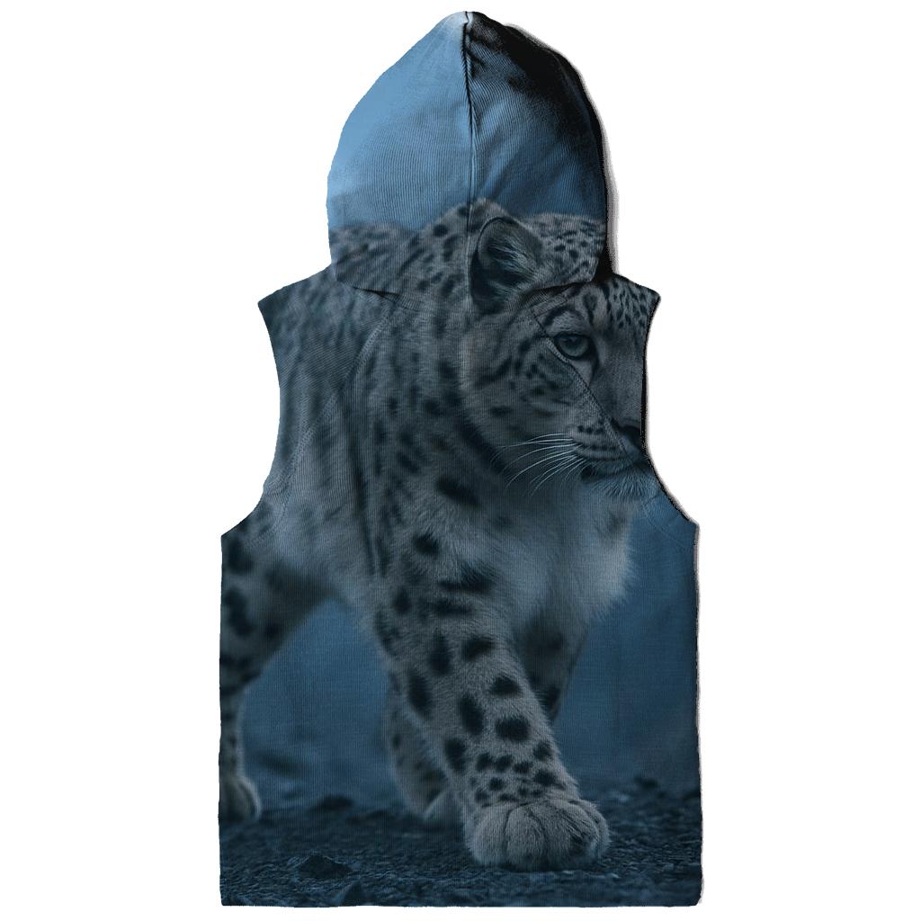 Mist Ridge Stalker Snow Leopard pullover hoodies