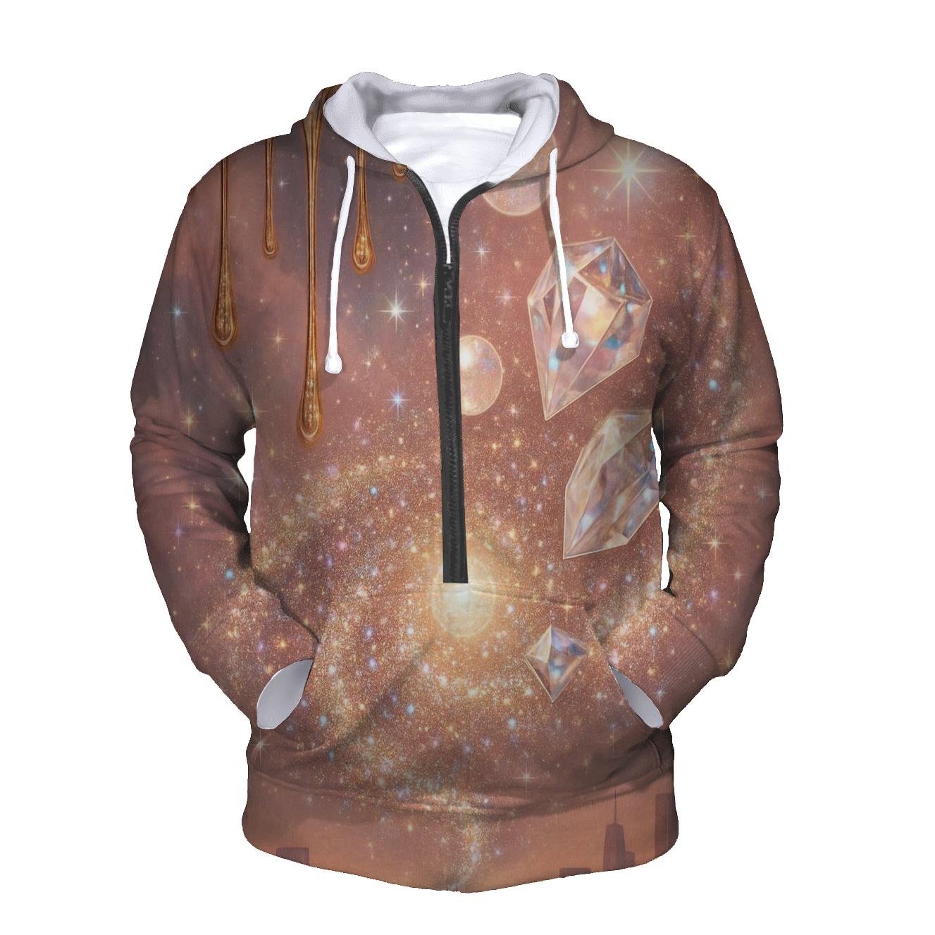 Gilded Galaxy lightweight hoodies