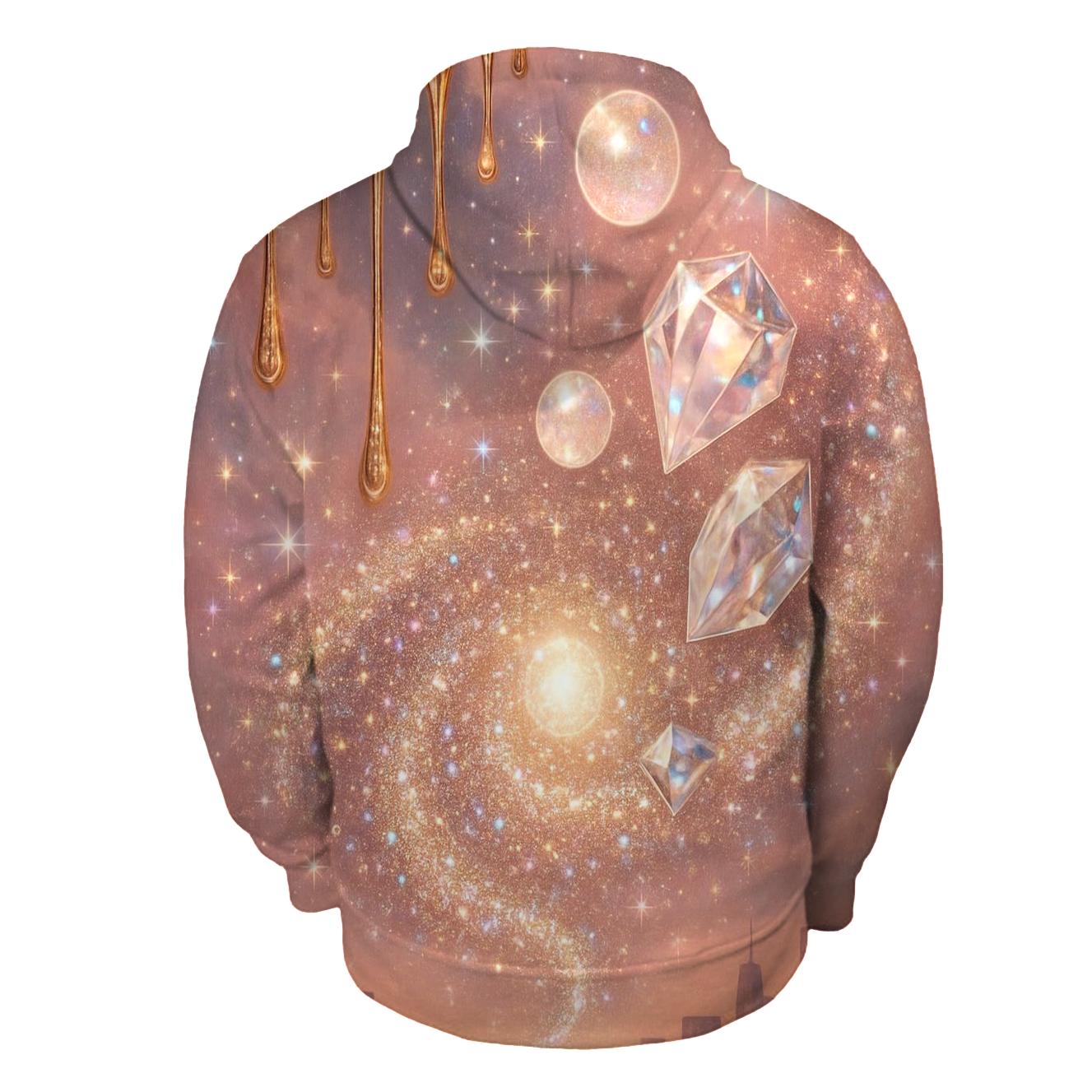 Gilded Galaxy lightweight hoodies