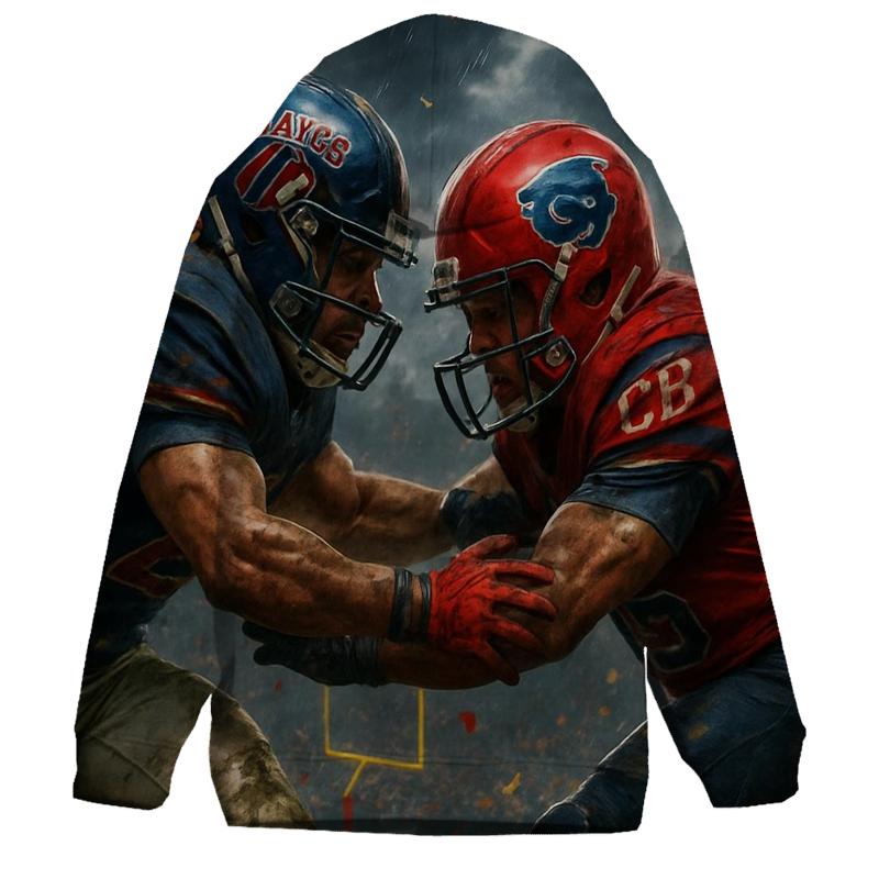 Braves Vs Cubs Gridiron Clash lightweight hoodies