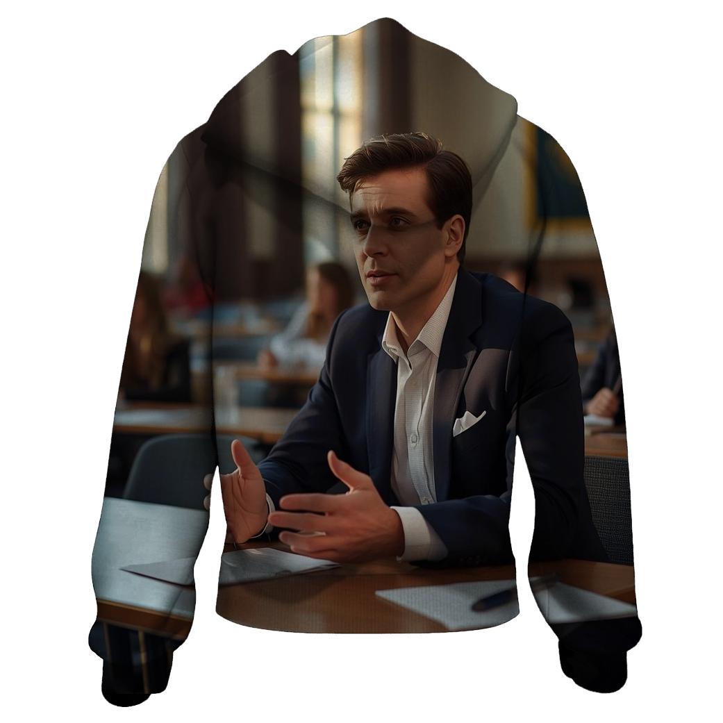 Charlie Kirk Campus Forum embroidered hoodies