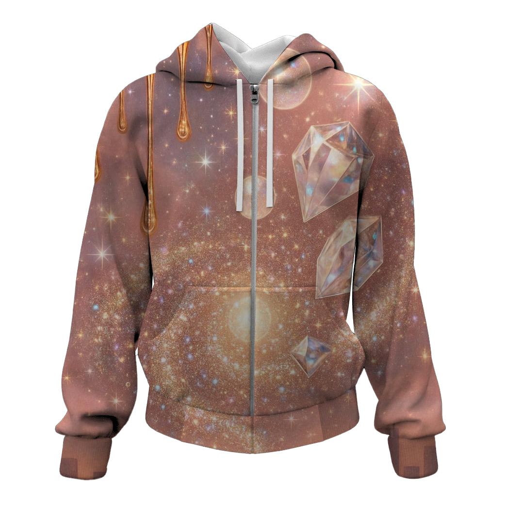 Gilded Galaxy designer hoodies