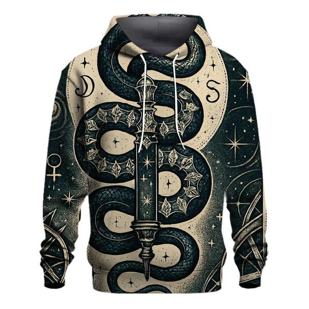 Celestial Ouroboros Conduit graphic hoodies