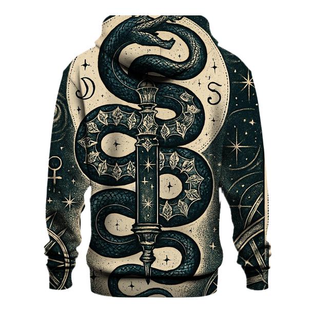 Celestial Ouroboros Conduit graphic hoodies
