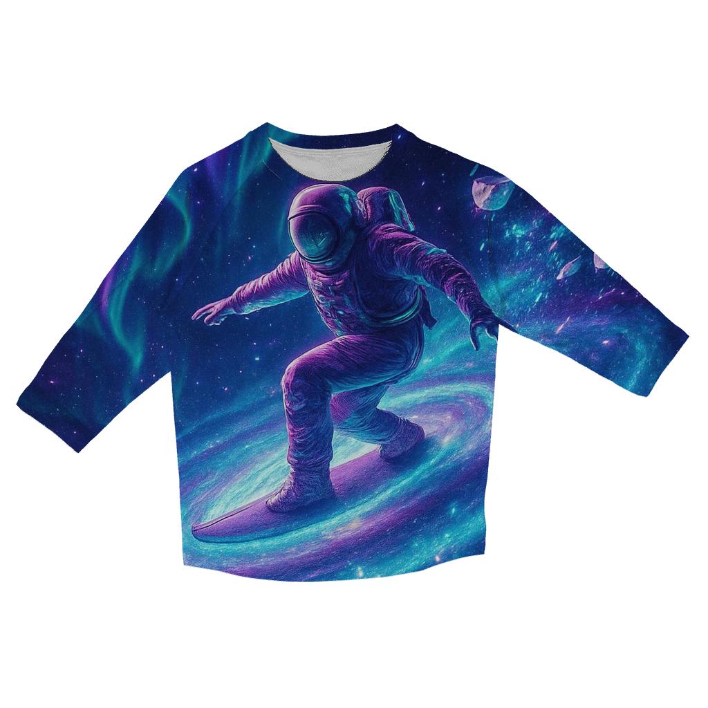 Voyager Spiral designer 3/4 sleeve blouses