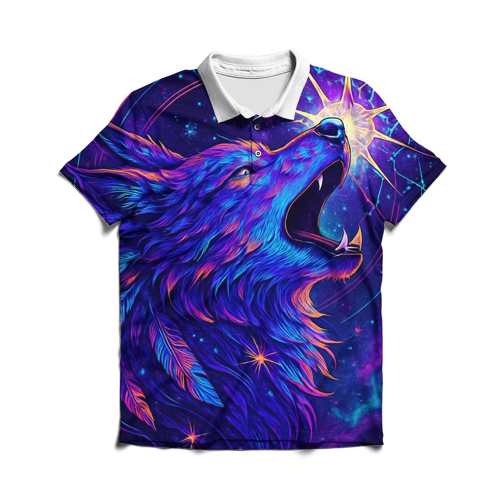 Nebula Howl Guardian personalized polo shirts
