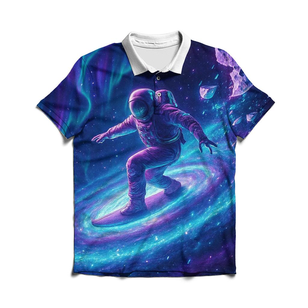 Voyager Spiral casual sports polo shirts