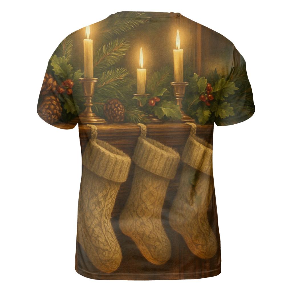 Warm Evening At The Pine Mantel unique graphic print tees
