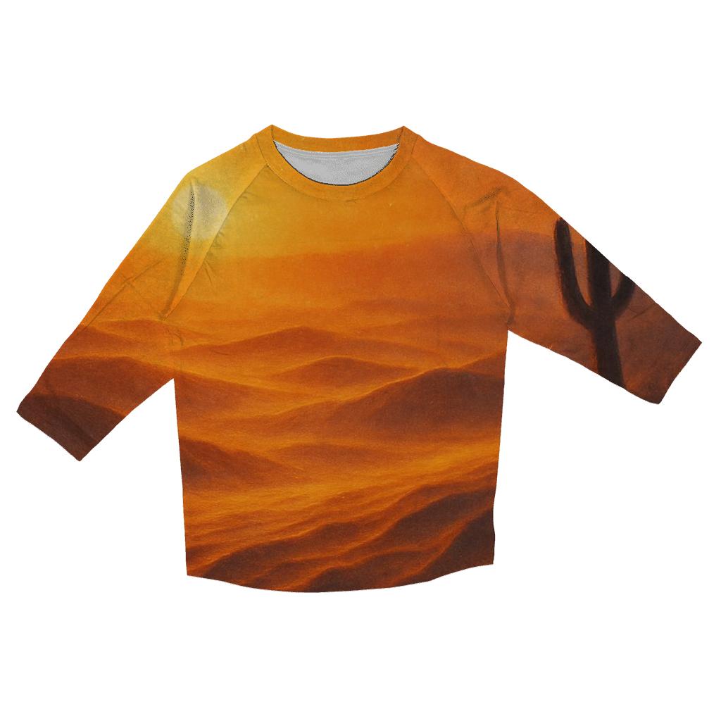 Amber Dune Echoes fashion 3/4 sleeve shirts