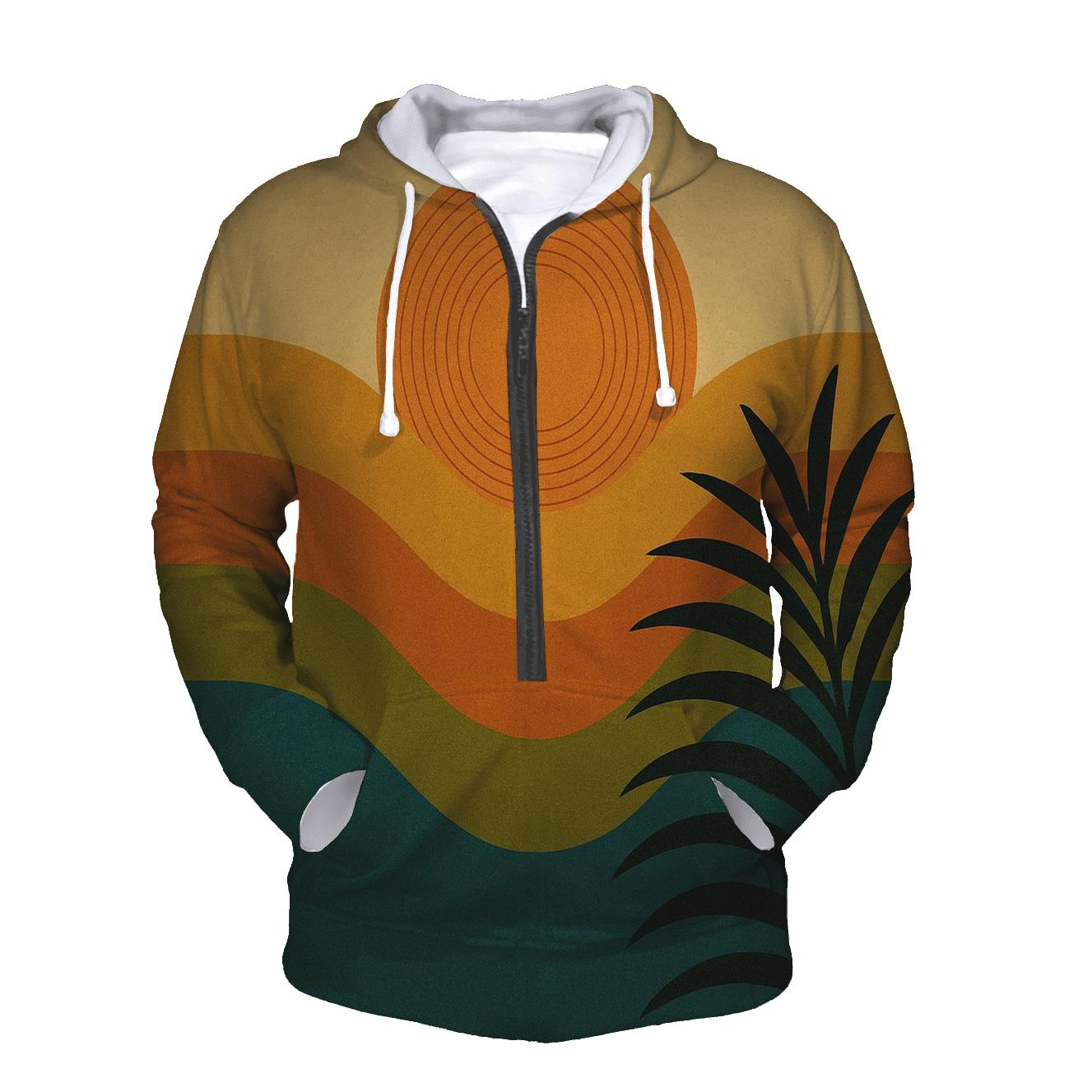 Sunset Vinyl Horizon hoodie styles