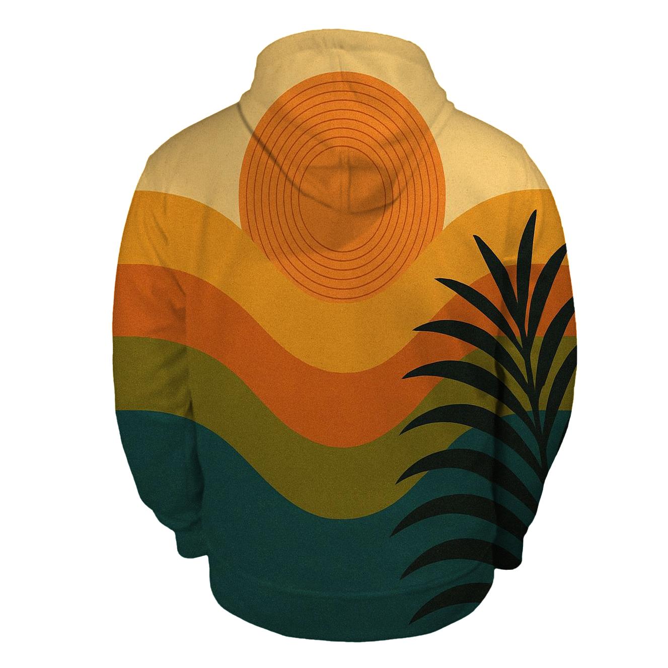 Sunset Vinyl Horizon hoodie styles