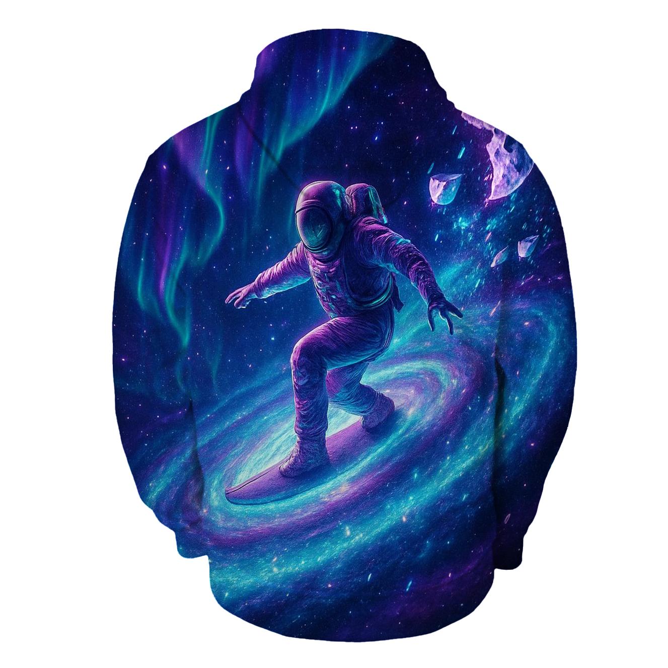 Voyager Spiral zip-up hoodies