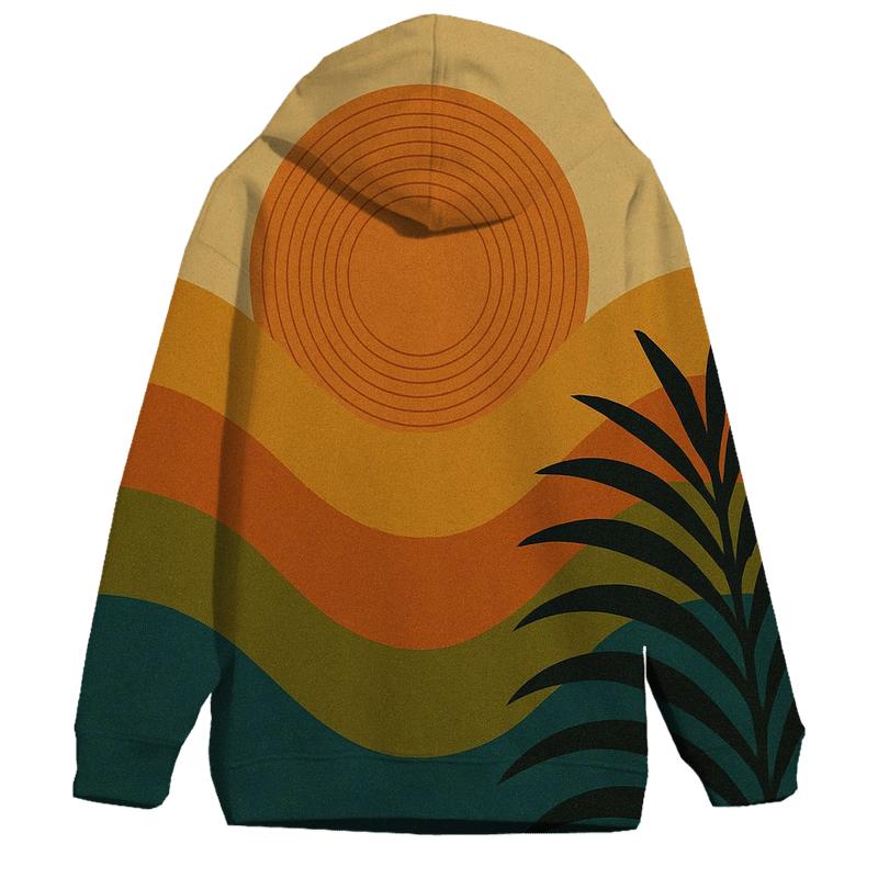 Sunset Vinyl Horizon custom hoodies