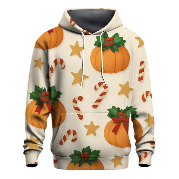 Carolers Pumpkin Wreath Scatter hoodie trends