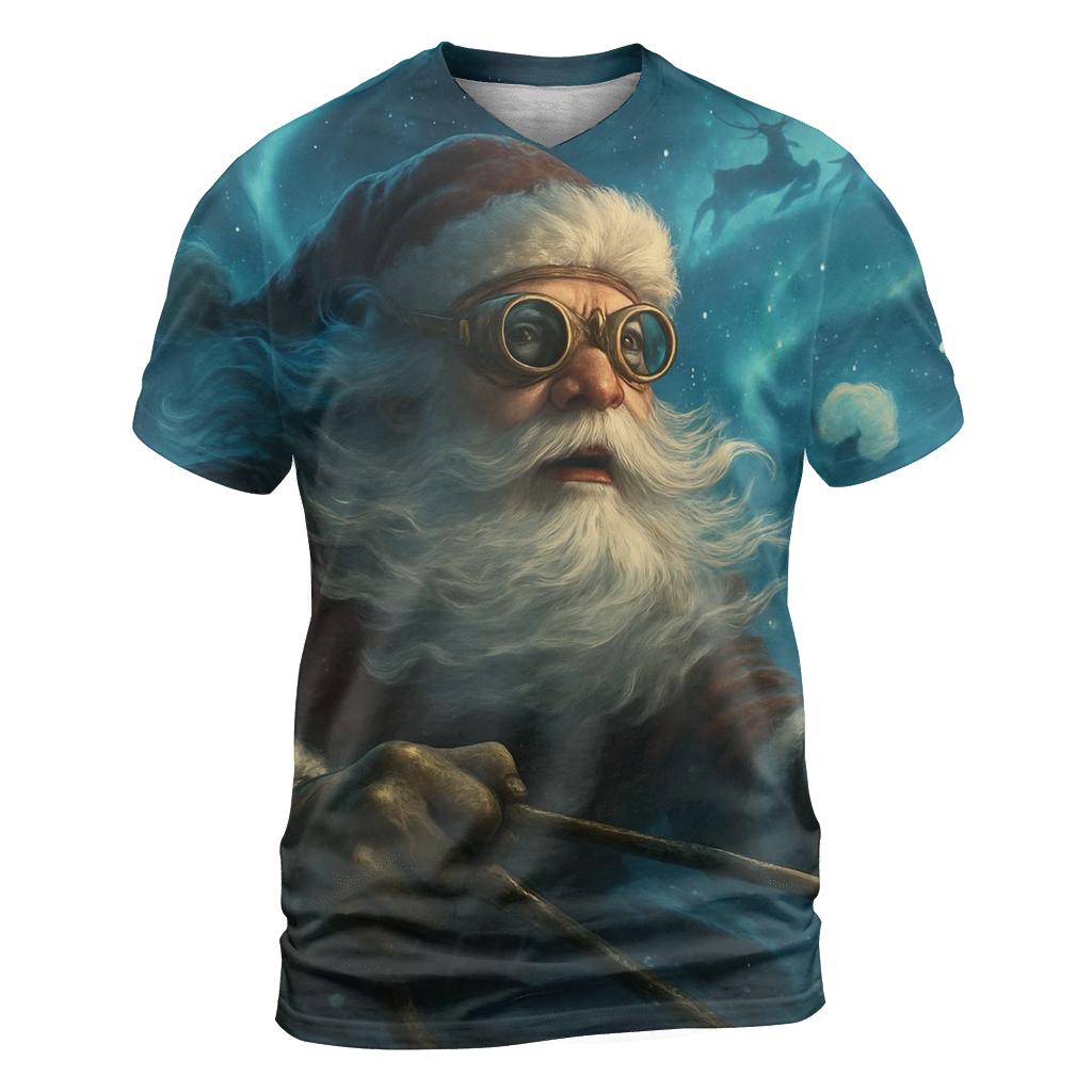 Aurora Sleigh Pilot personalized full print shirts