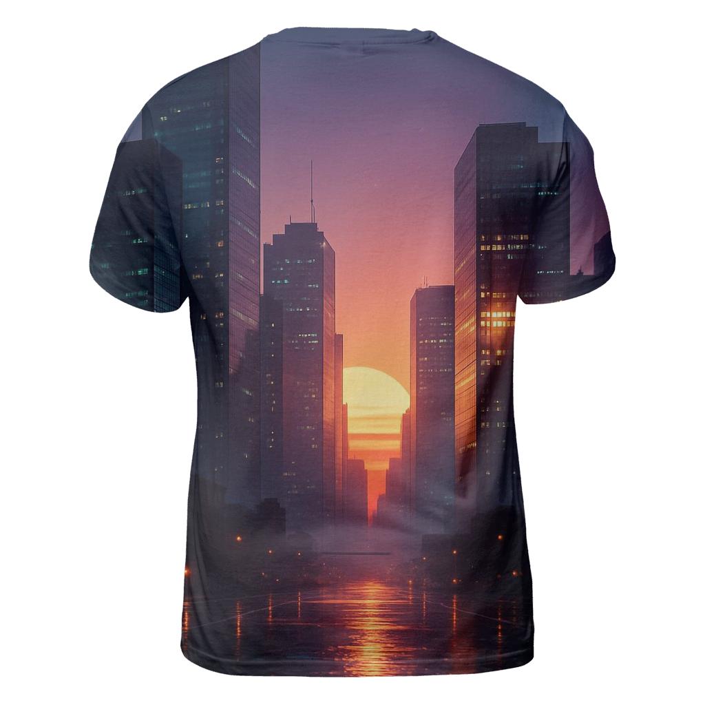 Teal City Afterglow personalized full print shirts