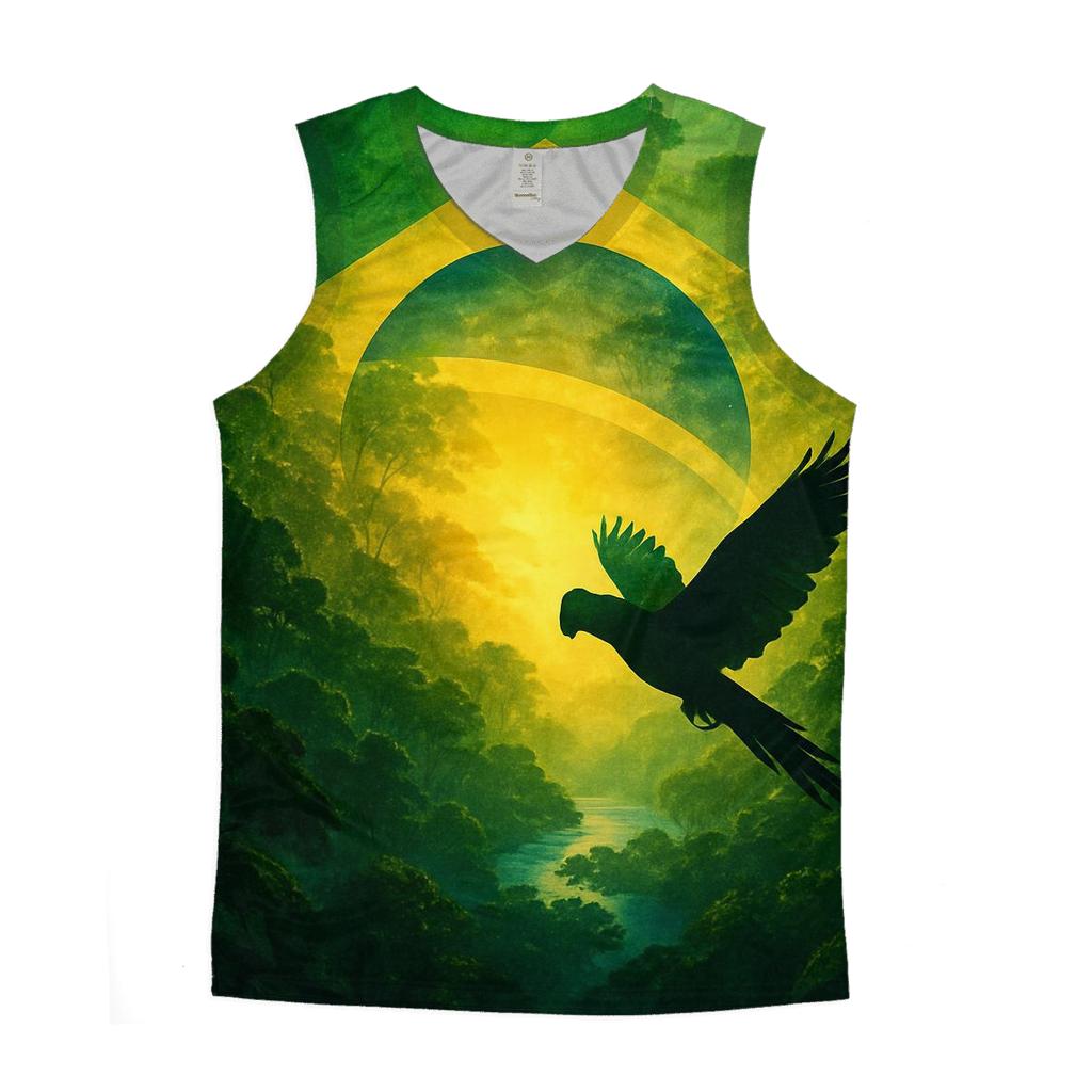 Amazonian Canopy Flag designer workout tanks