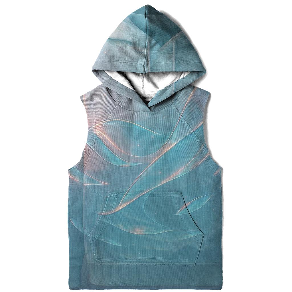 Aurora Glass Waves lightweight hoodies