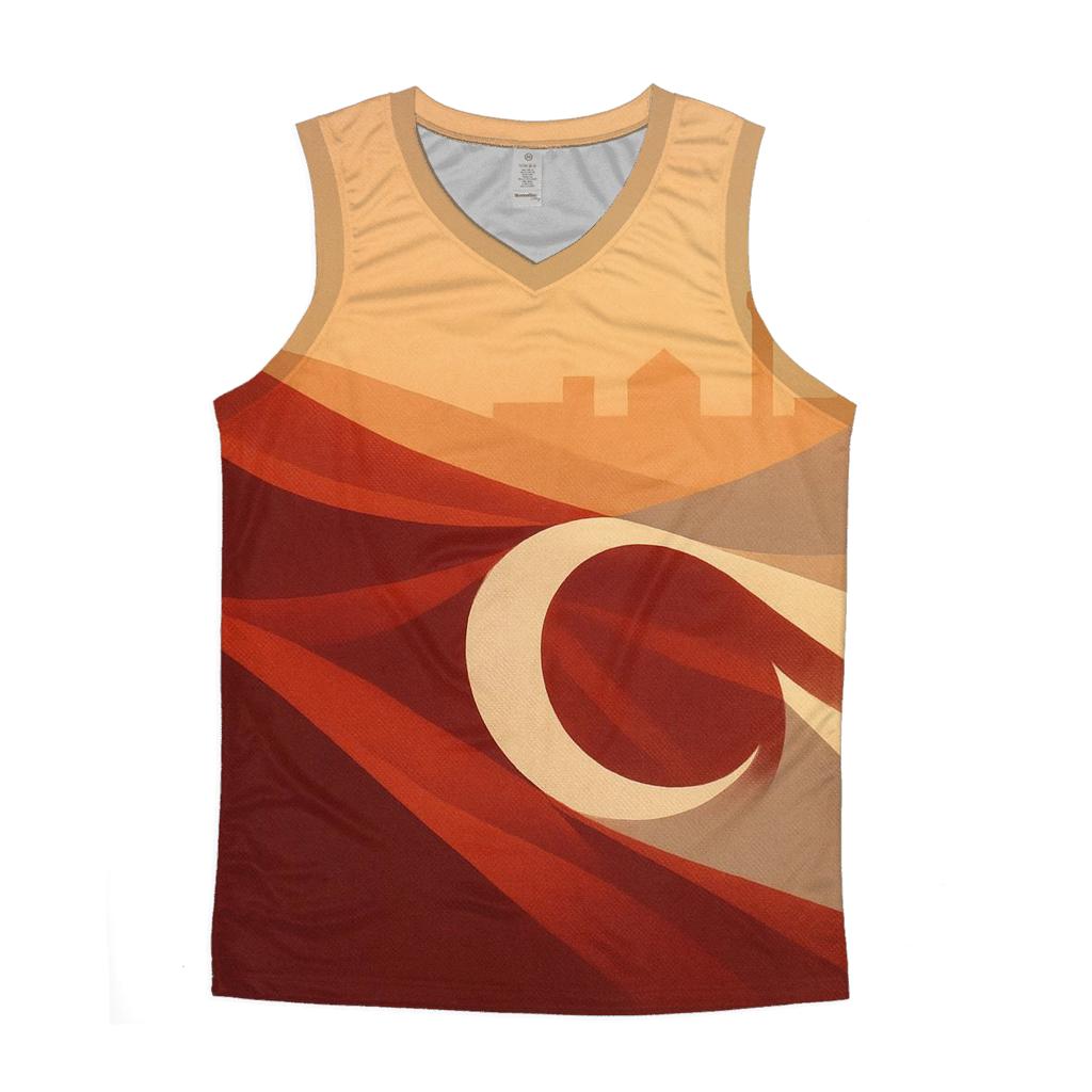 Crescent Desert Mirage casual summer tank tops