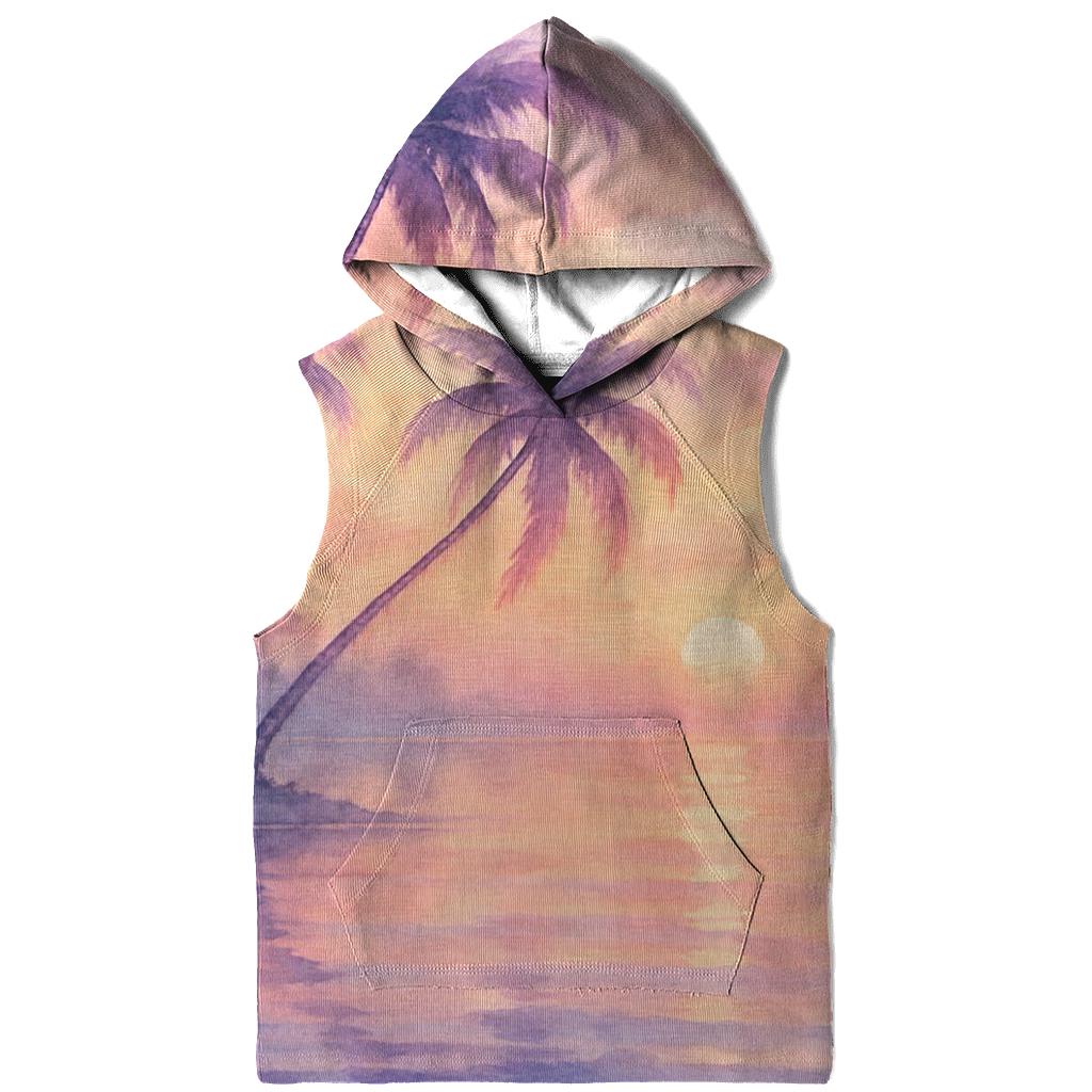 Lavender Tide Mirage printed hoodies