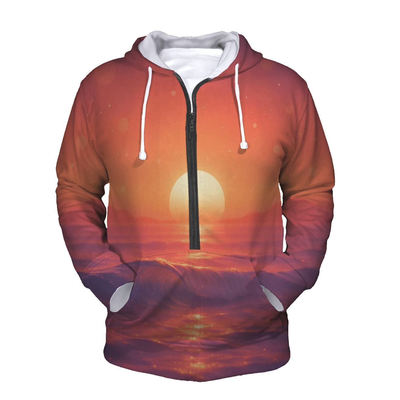 Coral Horizon Drift hoodie trends