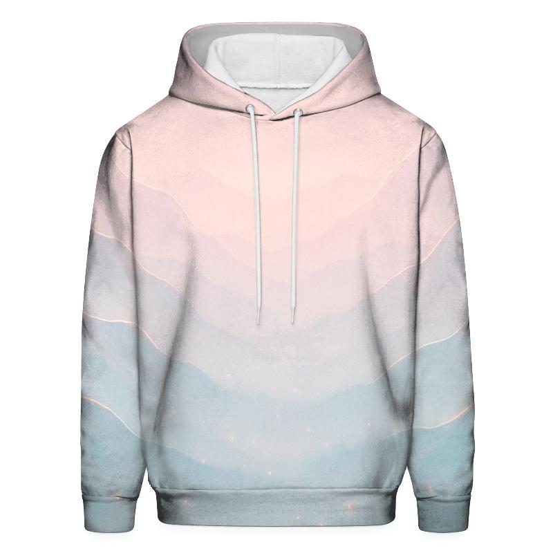 Pastel Mountain Echo lightweight hoodies