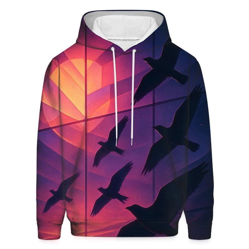 Violet Flight Overlook pullover hoodies