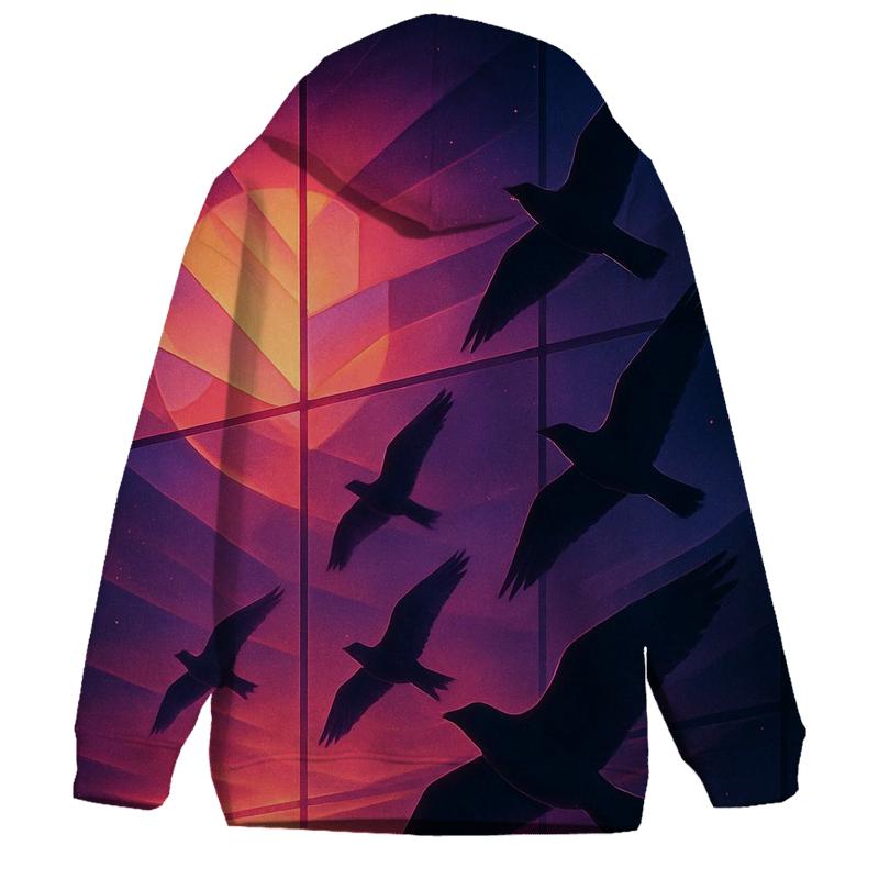 Violet Flight Overlook pullover hoodies