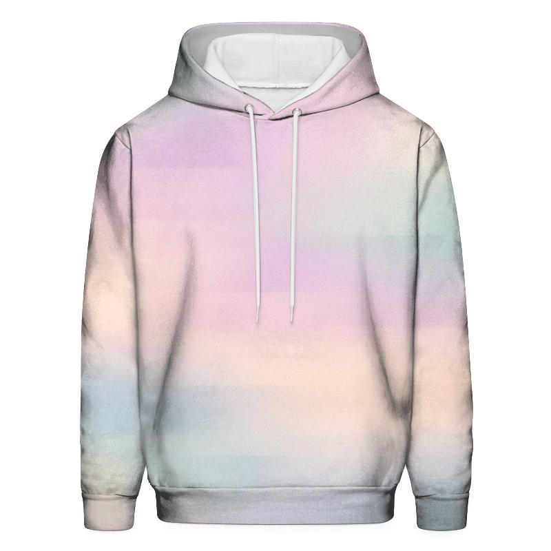 Pastel Mirage printed hoodies