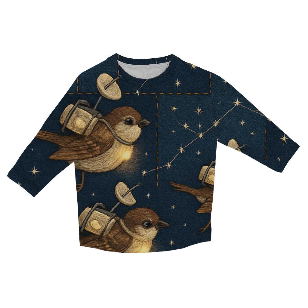 Sputnik Sparrow Scouts custom 3/4 sleeve shirts