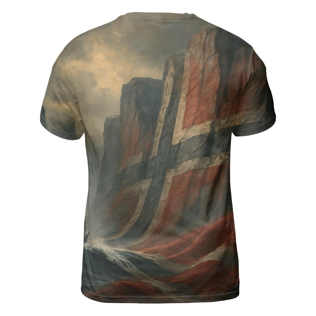 Nordic Storm Banner statement graphic shirts