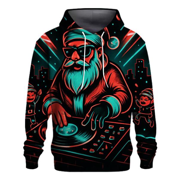 Neon Claus Street Beat premium hoodies