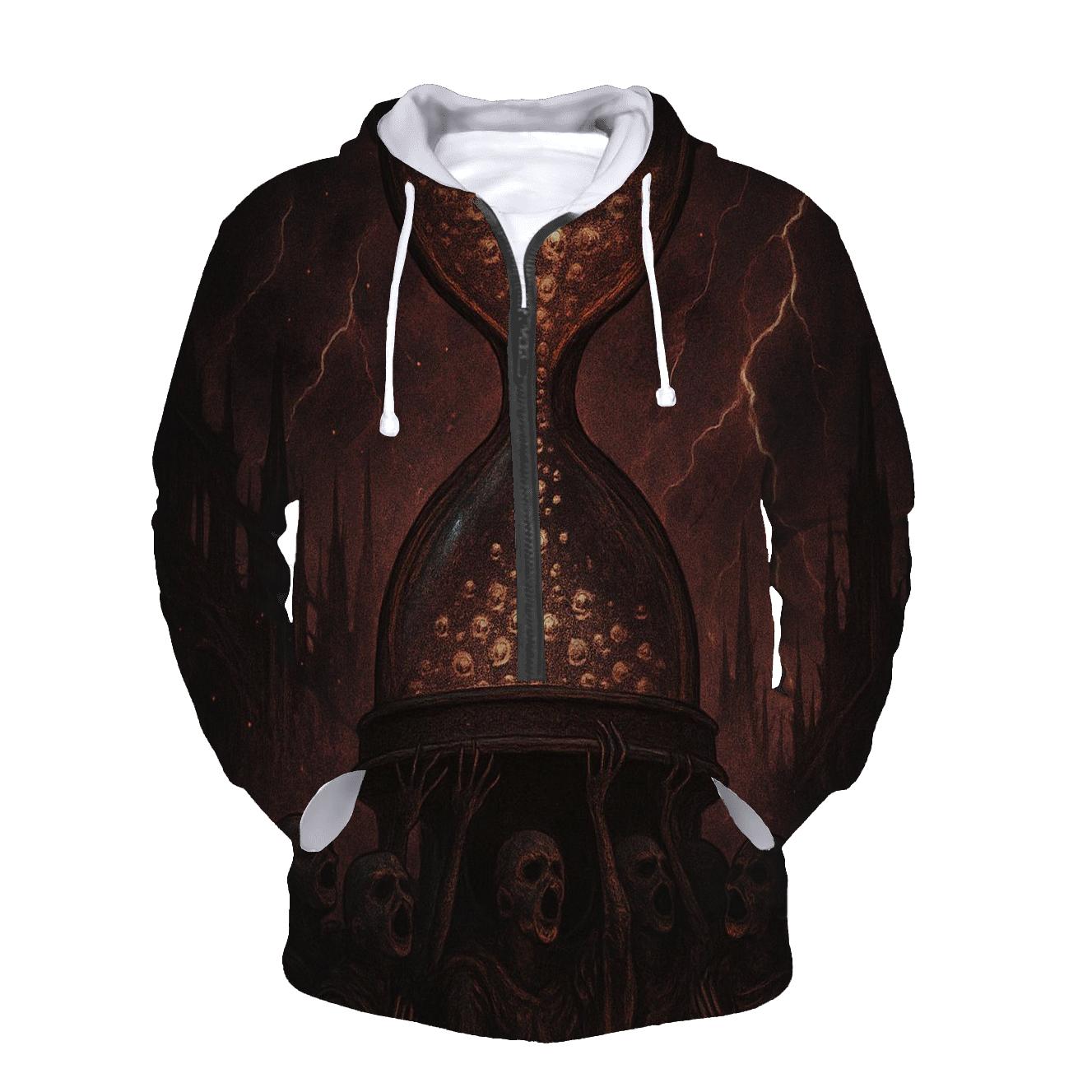Hourglass Of The Damned Choir embroidered hoodies