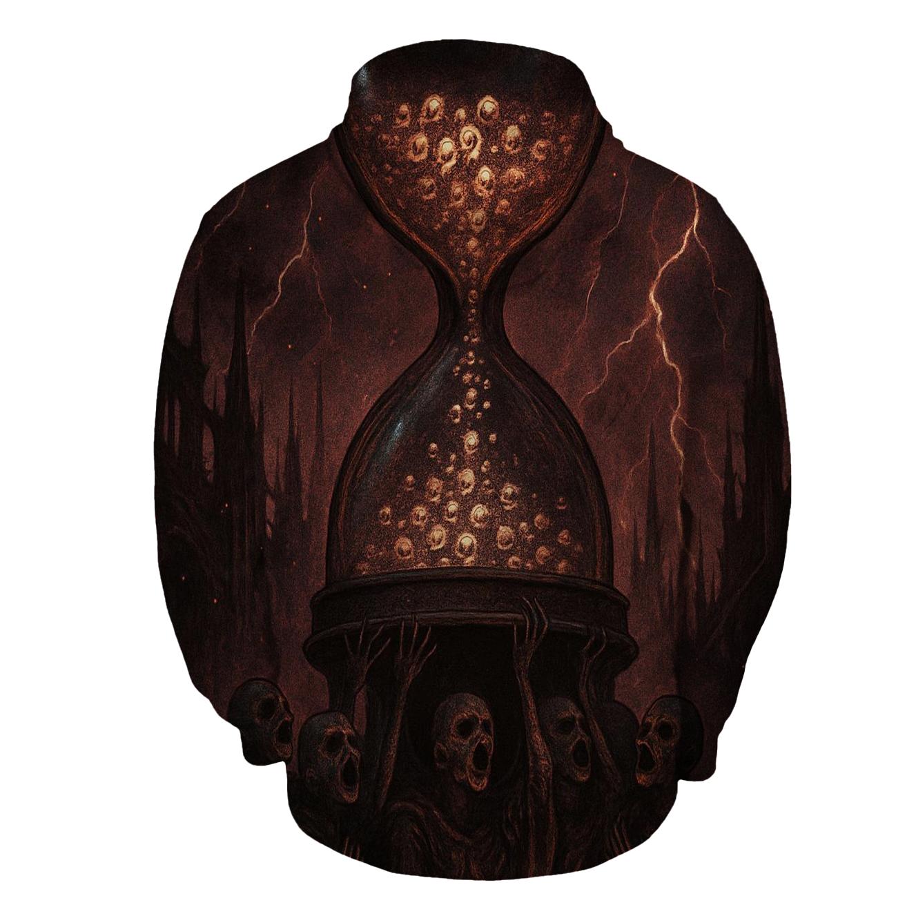 Hourglass Of The Damned Choir embroidered hoodies