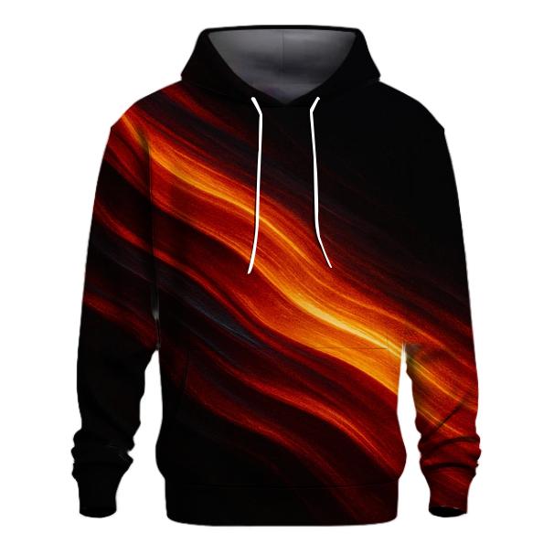 Molten Cascade printed hoodies