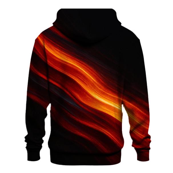 Molten Cascade printed hoodies