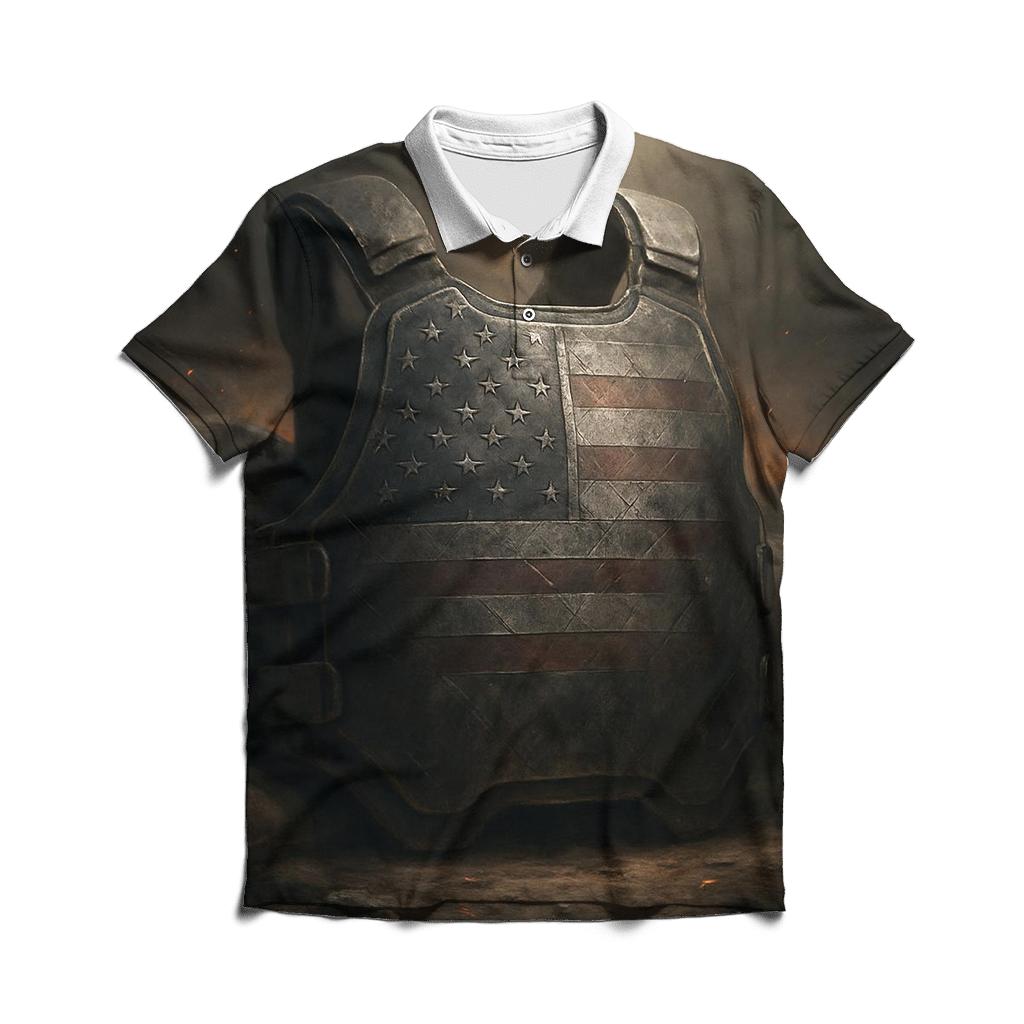 Armor Of Memory designer slim fit polos