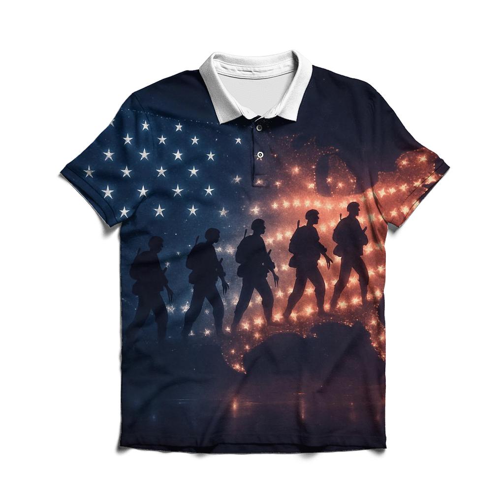 Constellation Of Valor stylish collar polo tees