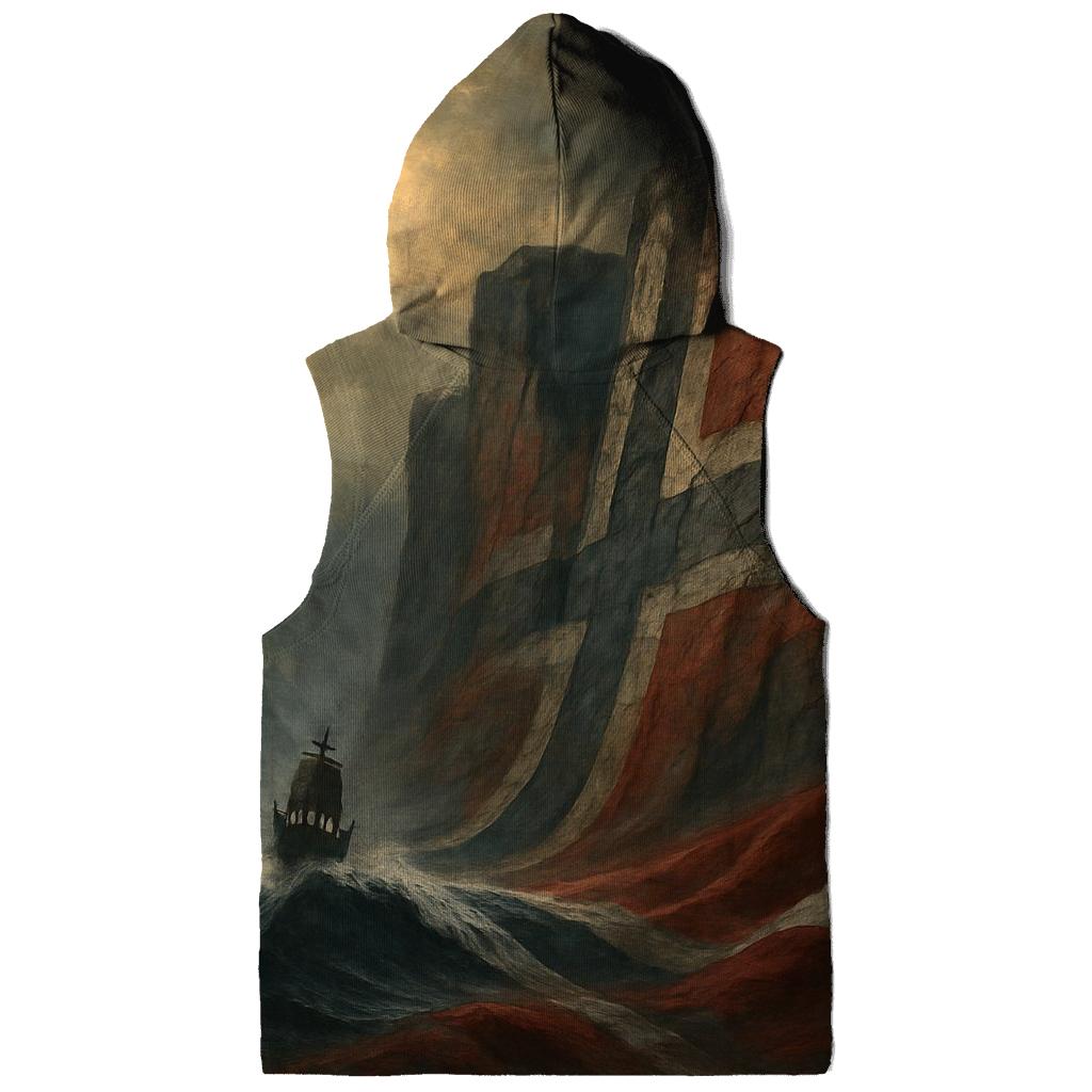 Nordic Storm Banner embroidered hoodies