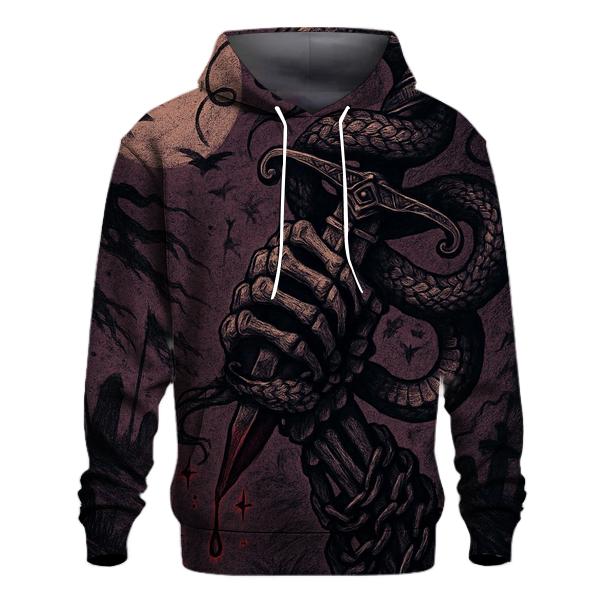 Serpent And Dagger Nocturne embroidered hoodies