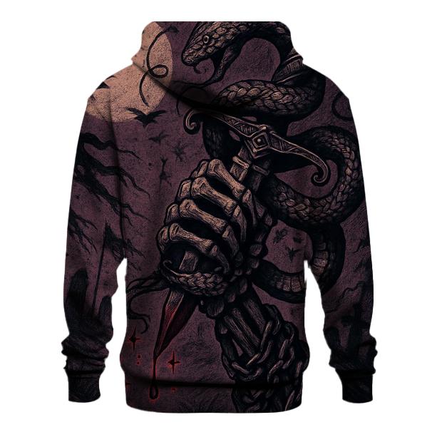 Serpent And Dagger Nocturne embroidered hoodies