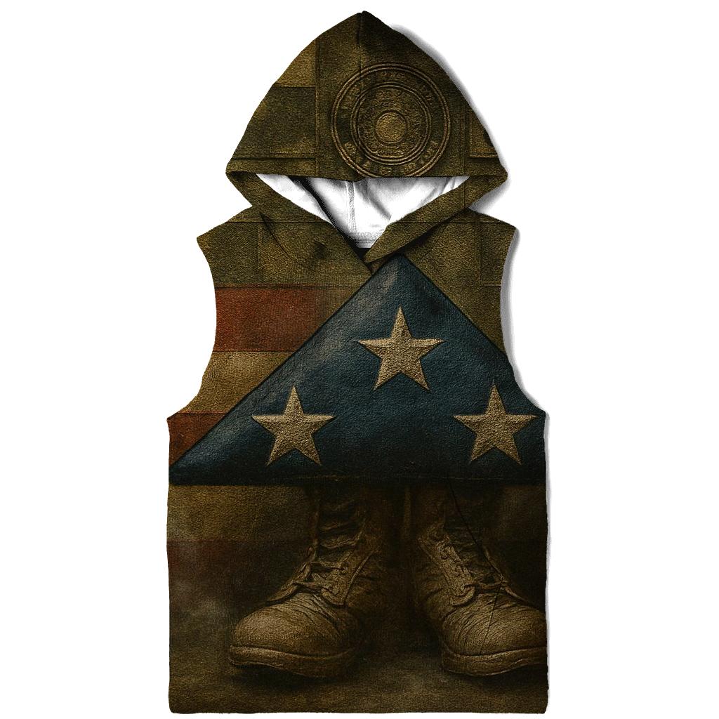 Fallen Heroes Patchwork hoodie styles