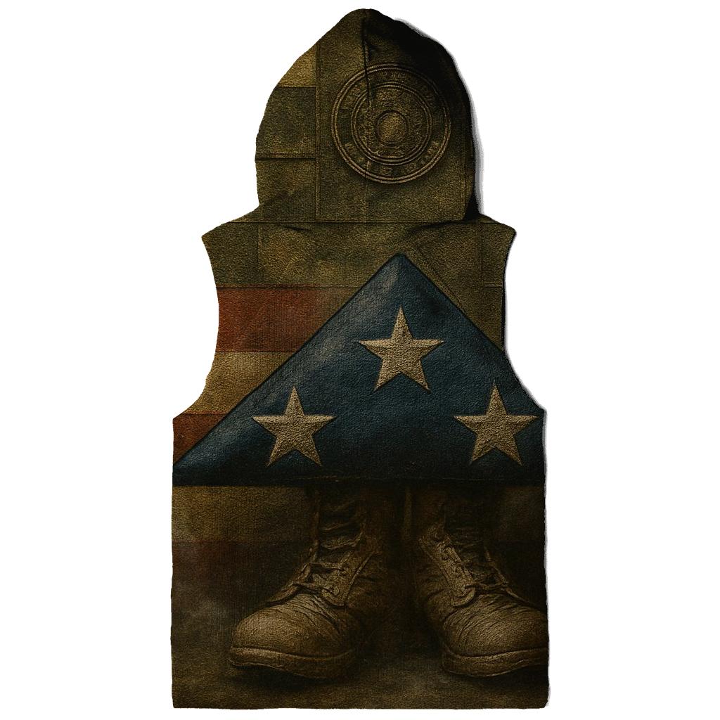 Fallen Heroes Patchwork hoodie styles