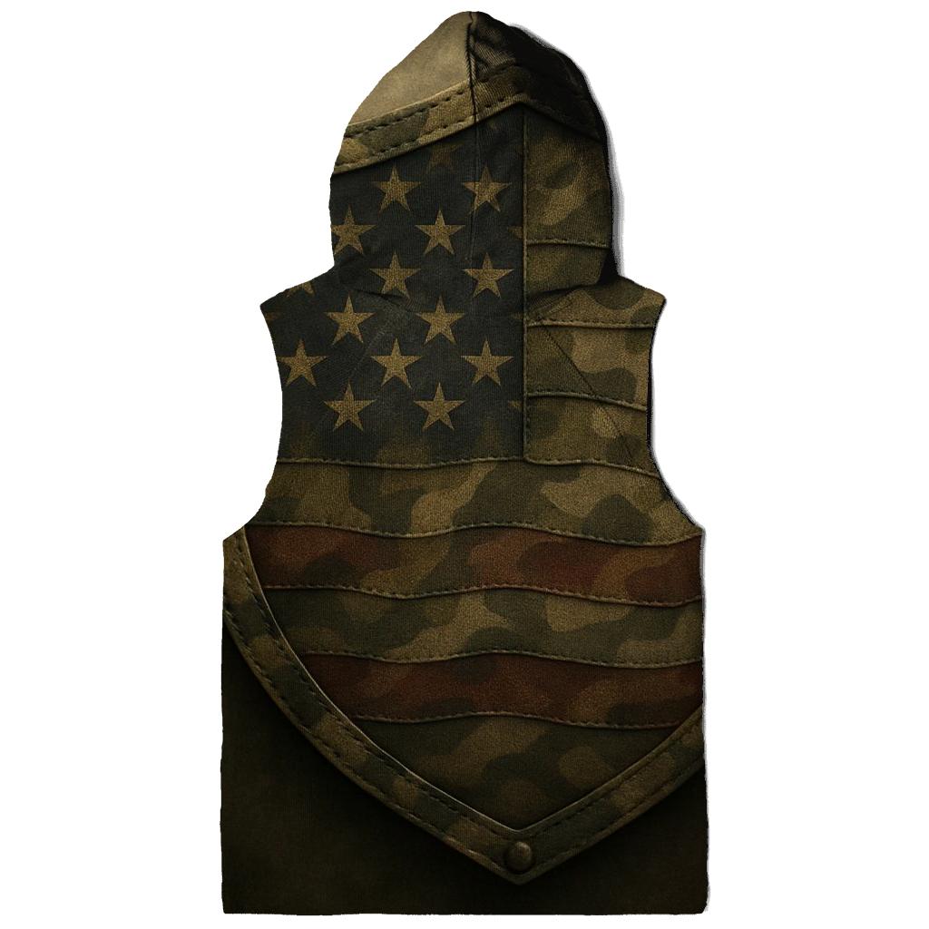 Camouflage Flag Fusion custom hoodies
