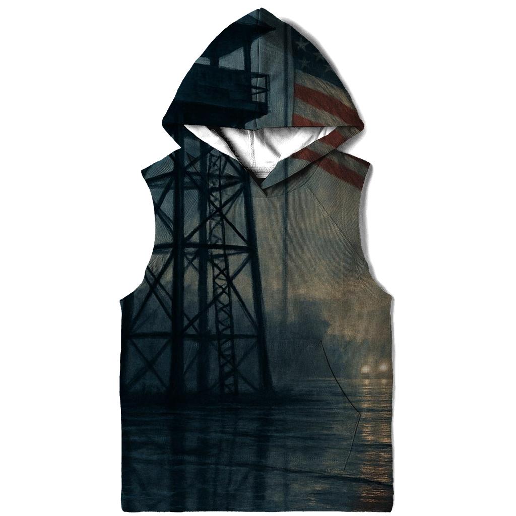 Watchtower Reflection embroidered hoodies