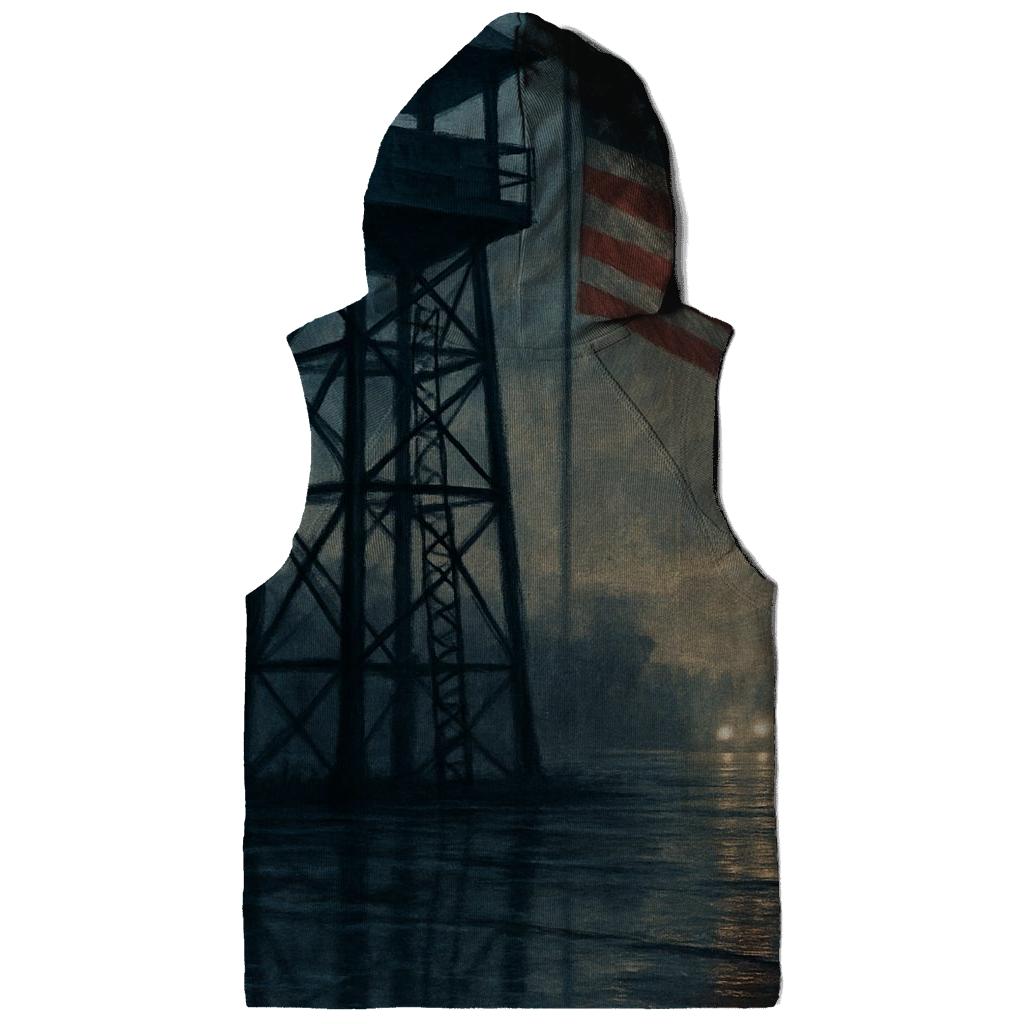 Watchtower Reflection embroidered hoodies